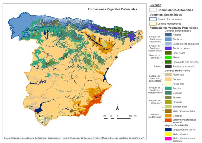 Biomas de España y sus características